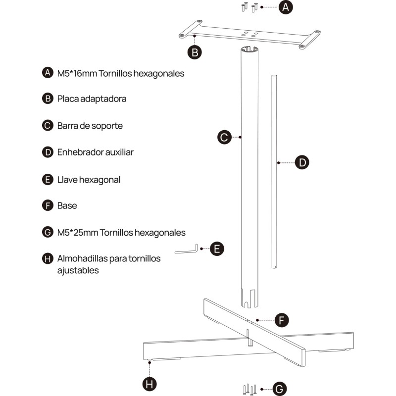XGIMI F072S soporte de suelo X Ultra para Titan Noir | Stella AV