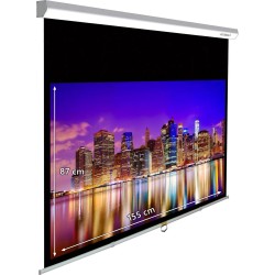 Lumene Capitol HD, pantalla manual 16:9 hasta 127″ | Stella AV