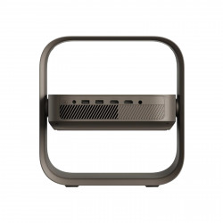 Trasera: encendido, corriente, 2 USB, 2 HDMI (una eARC) y minijack