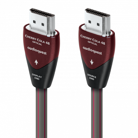 AudioQuest Cherry Cola 48, conectores Source End y Display End