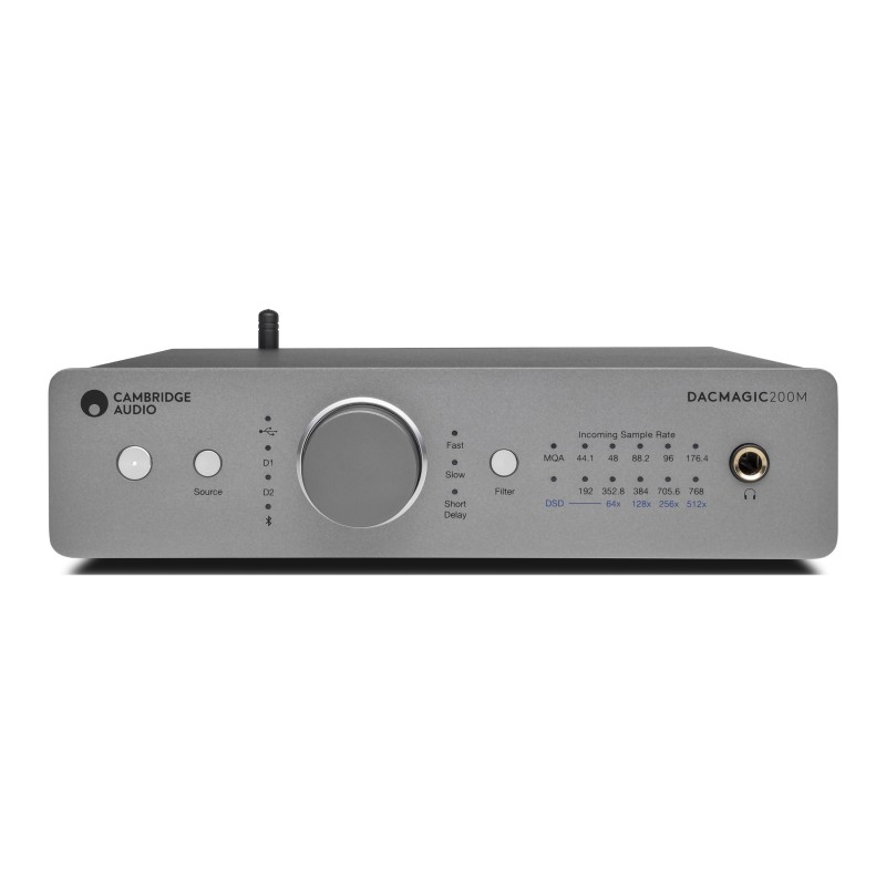 DacMagic 200M — DAC conversor digital analógico Hi-Fi — vista frontal