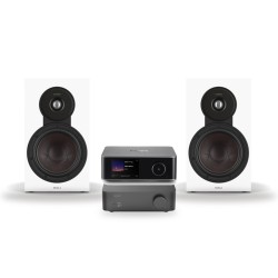 Pack WiiM Vibelink Amp + WiiM Ultra + DALI Sonik 3, acabado White