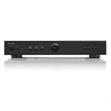 Rotel A10 MkII, frontal negro