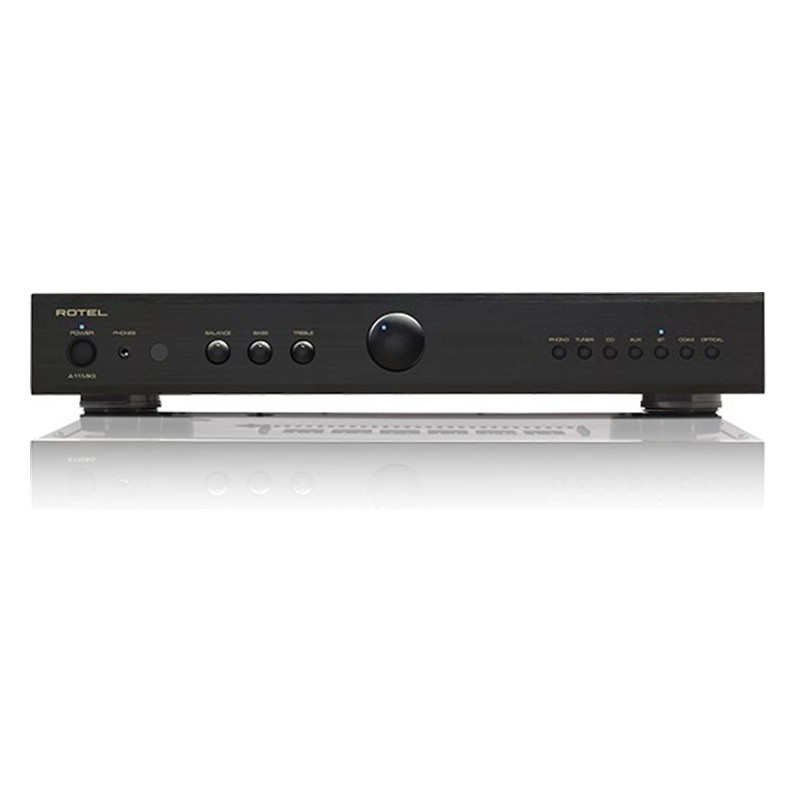 Rotel A11 MkII, frontal negro