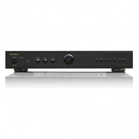 Rotel A11 MkII, frontal negro