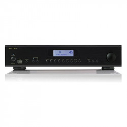 Rotel A12 MkII, frontal negro
