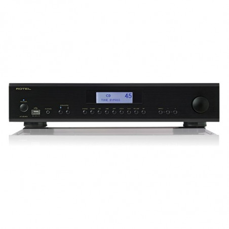 Rotel A14 MkII, frontal negro