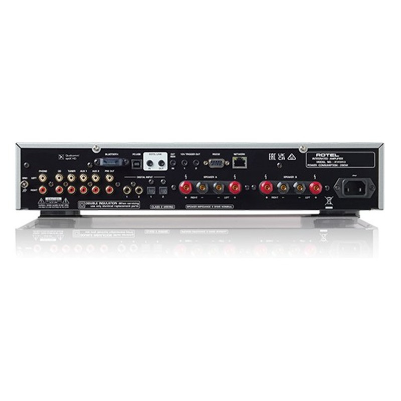 Rotel A14 MkII, conexiones traseras
