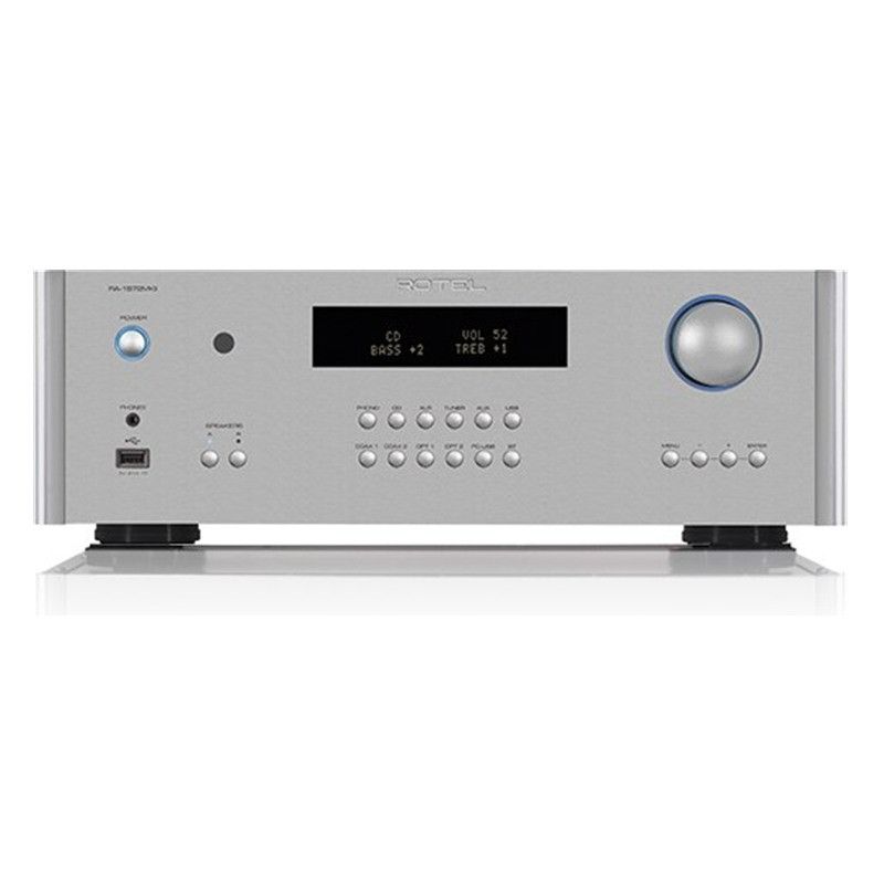 Rotel RA-1572 MkII, frontal plata