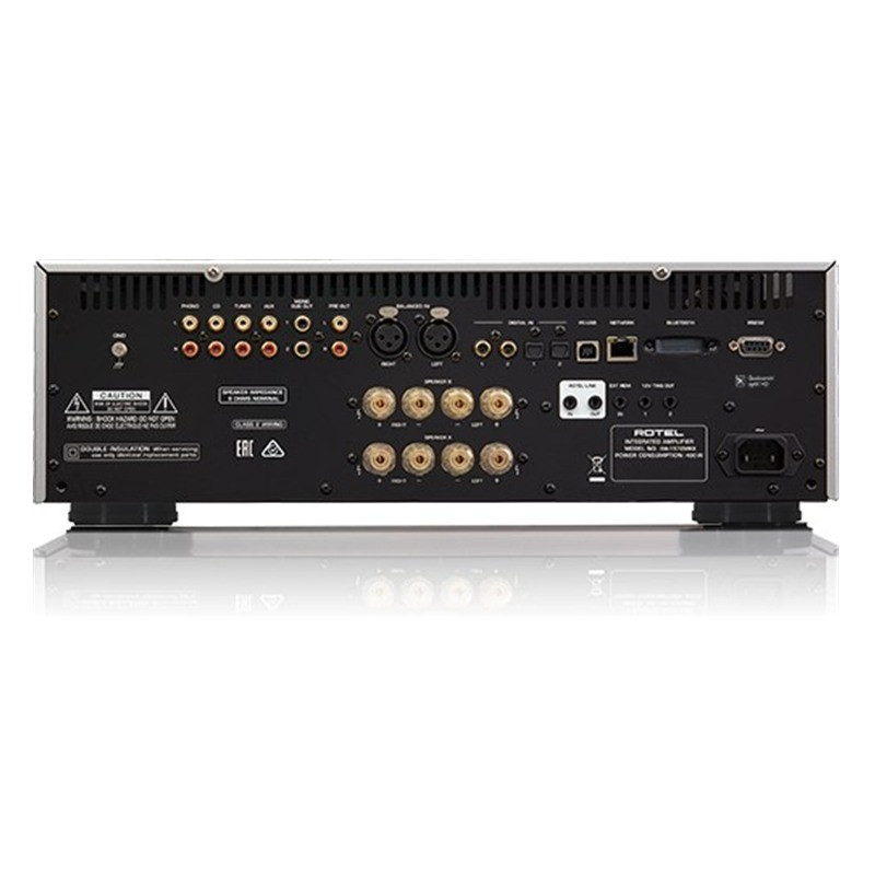 Rotel RA-1572 MkII, conexiones traseras