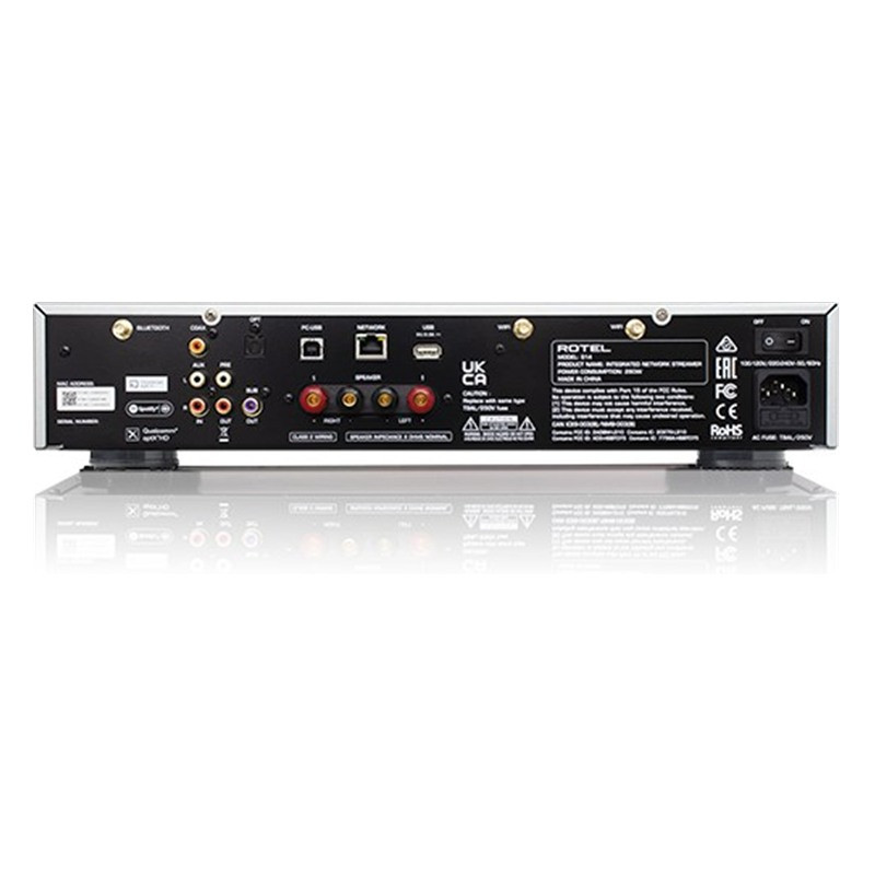 Rotel S14, conexiones traseras