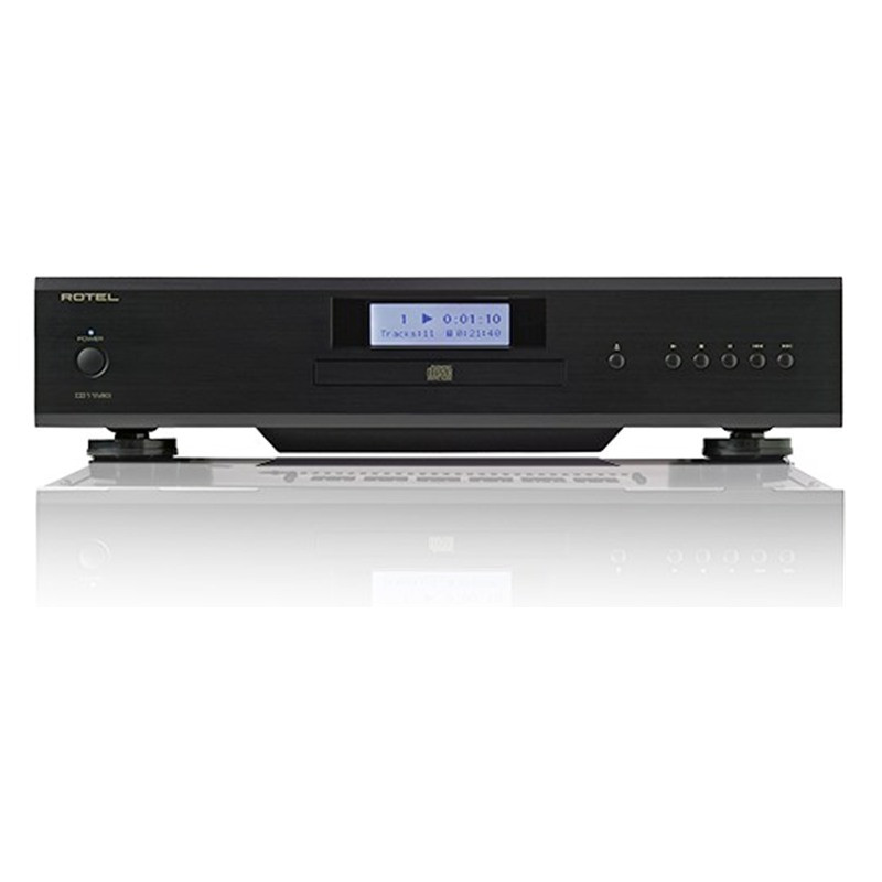 Rotel CD11 MkII, frontal negro