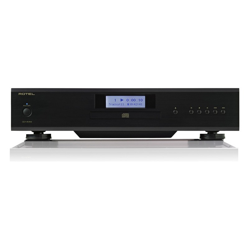 Rotel CD14 MkII, frontal negro