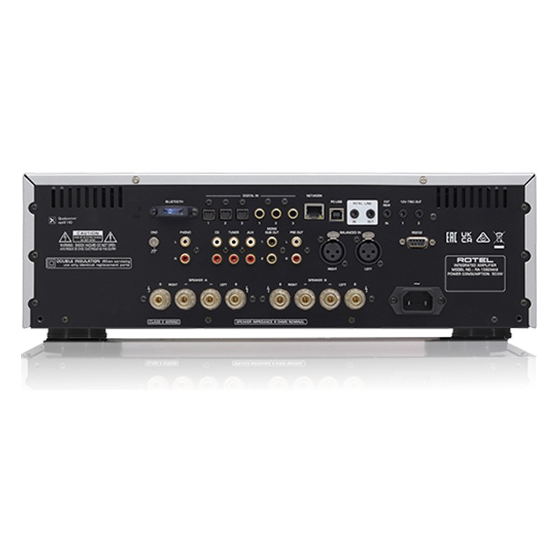 Rotel RA-1592 MkII, conexiones traseras