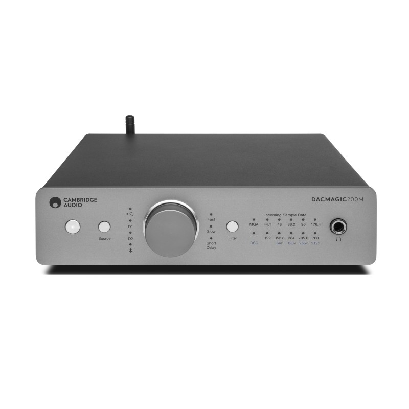 DacMagic 200M — DAC conversor digital analógico Hi-Fi — vista frontal superior