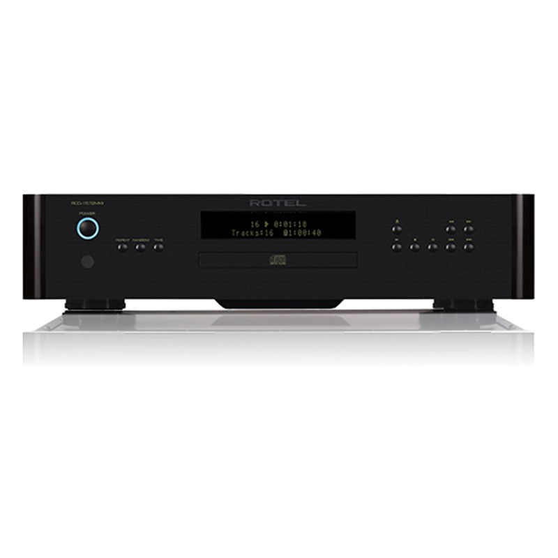 Rotel RCD-1572 MkII, frontal negro