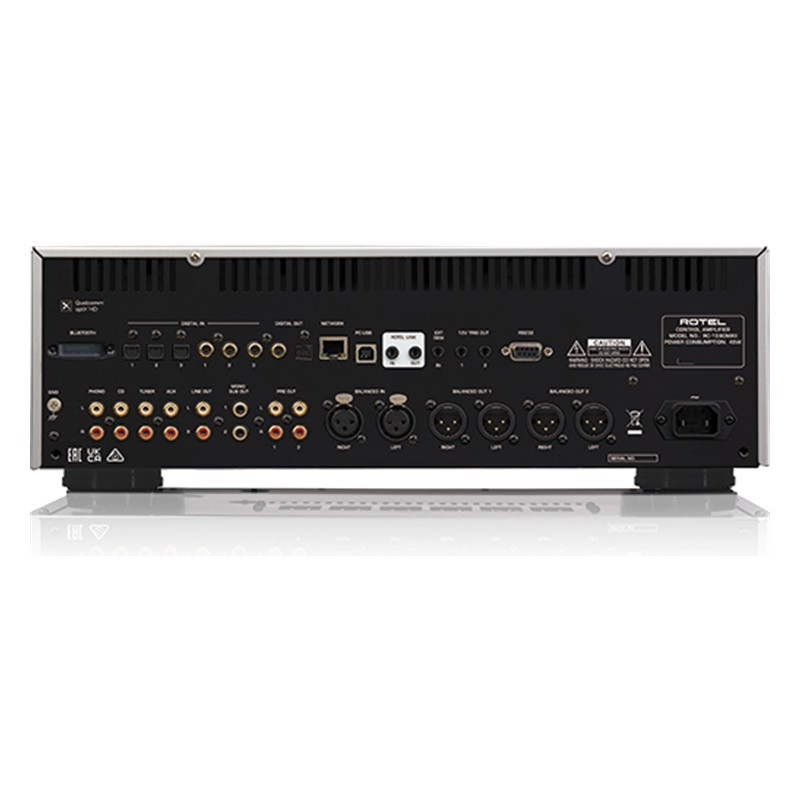 Rotel RC-1590 MkII, conexiones traseras