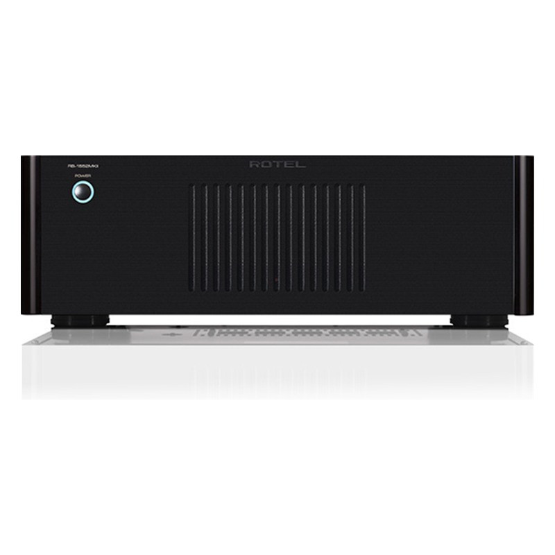 Rotel RB-1552 MkII, frontal negro