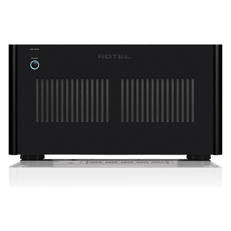 Rotel RB-1590, frontal negro