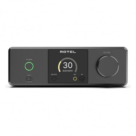 Rotel DX-3, frontal negro
