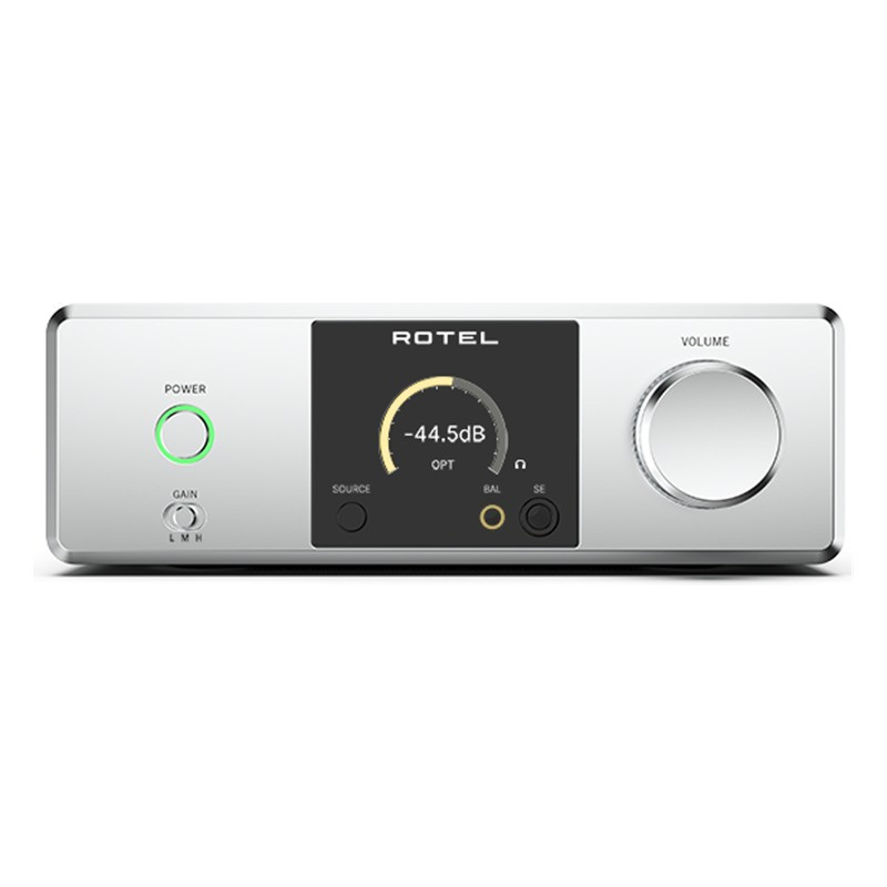 Rotel DX-3, frontal plata
