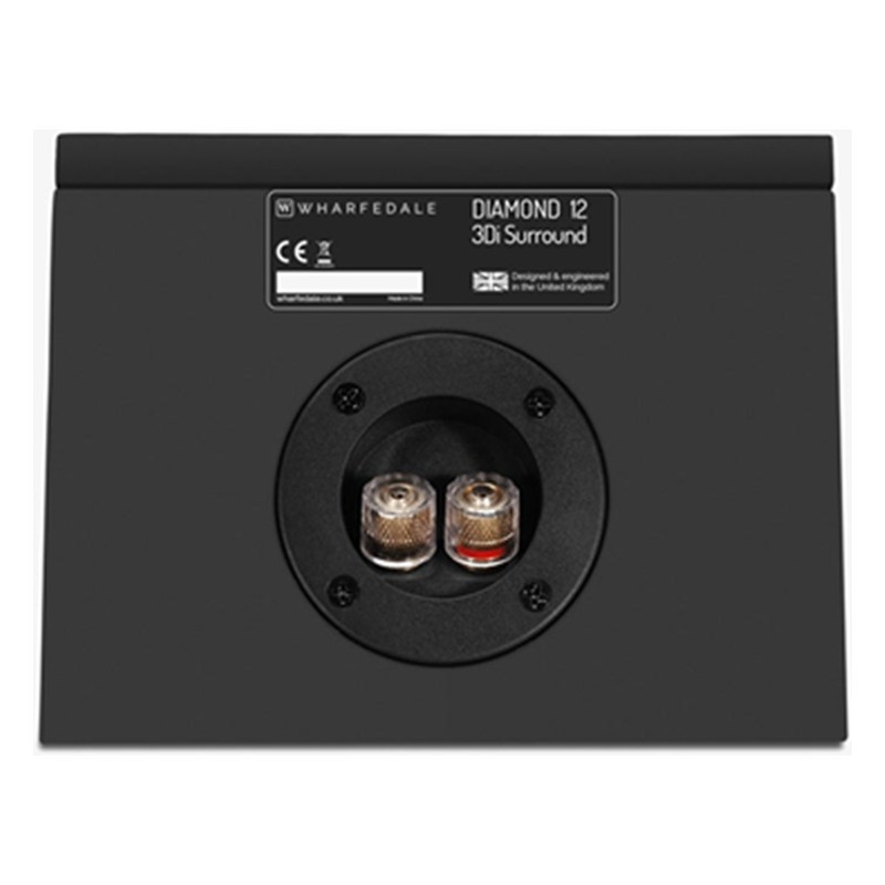 Wharfedale Diamond 12 3Di, Diamond 12 3Di, trasera con los bornes