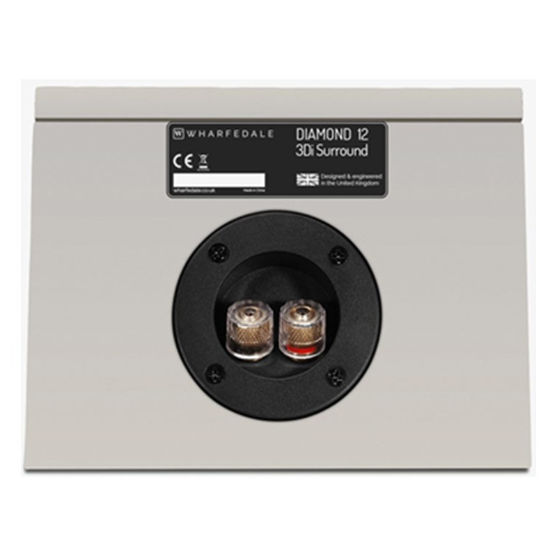 Wharfedale Diamond 12 3Di, Diamond 12 3Di, trasera con los bornes