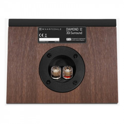 Wharfedale Diamond 12 3Di, Diamond 12 3Di, trasera con los bornes