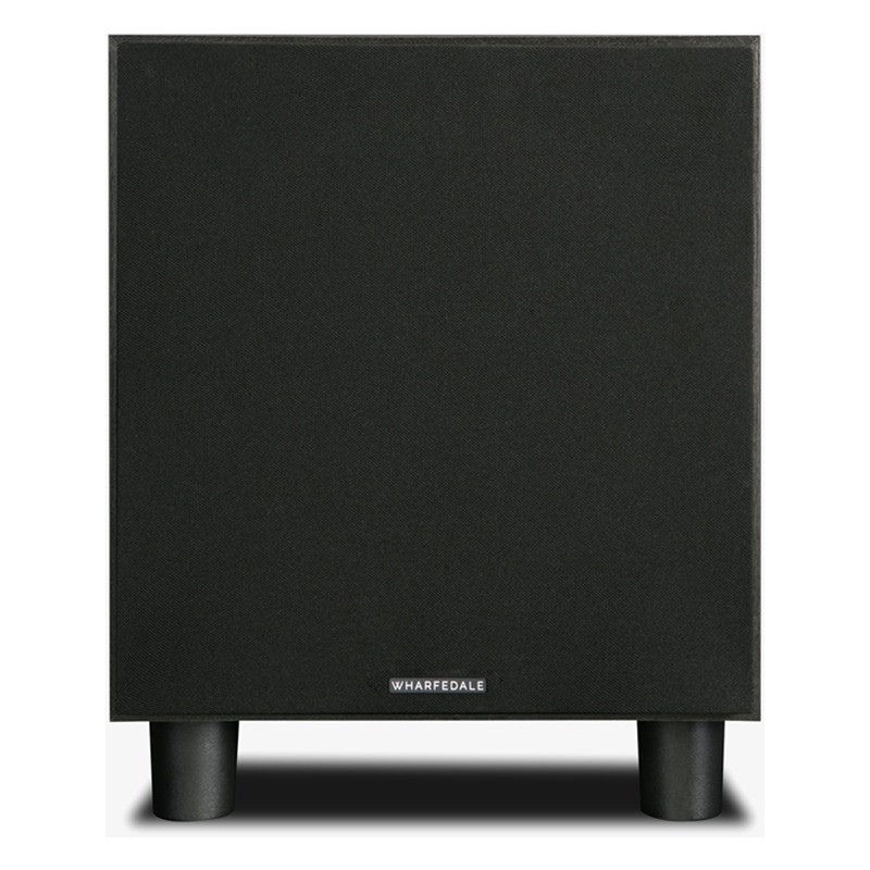 Wharfedale SW-10, SW-10, frontal con rejilla