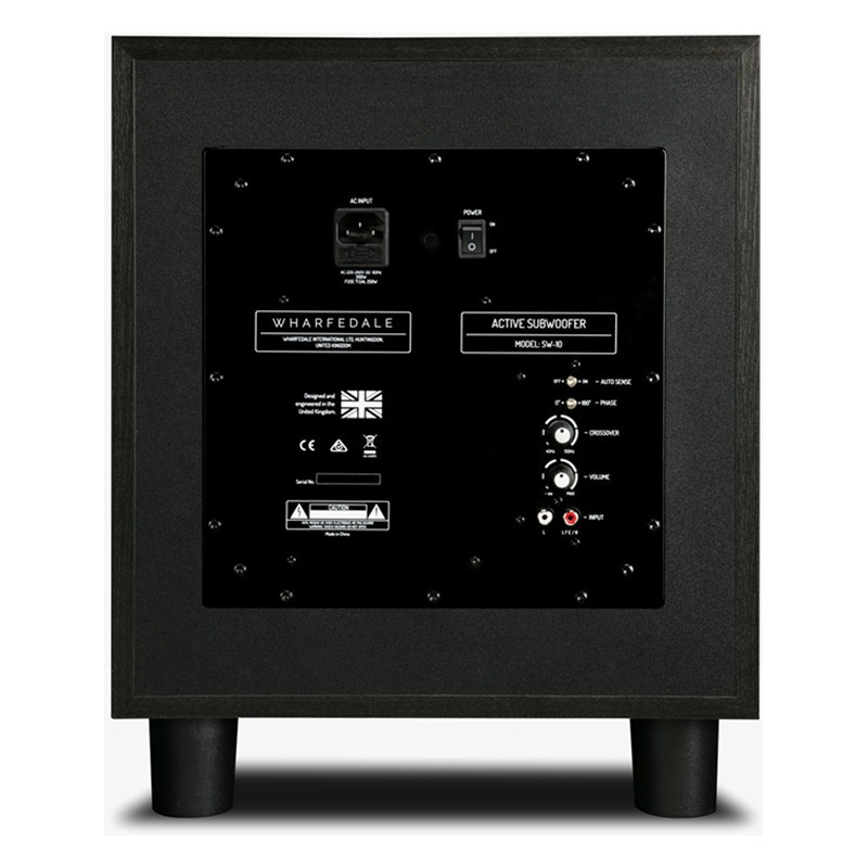 Wharfedale SW-10, SW-10, parte trasera