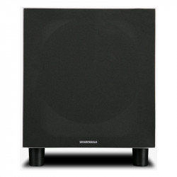 Wharfedale SW-10, SW-10, frontal con rejilla