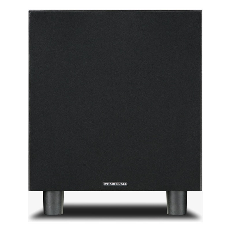 Wharfedale SW-12, SW-12, frontal con rejilla
