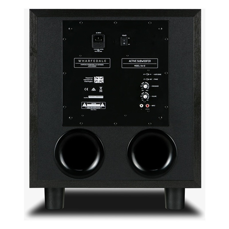 Wharfedale SW-12, SW-12, parte trasera