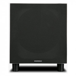 Wharfedale SW-12, SW-12, frontal con rejilla