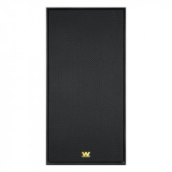 Wharfedale Super Linton en negro, frontal con rejilla