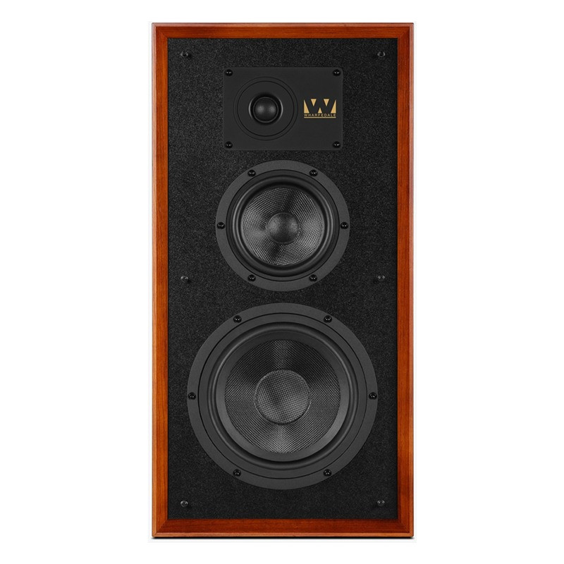 Wharfedale Super Linton en caoba, frontal sin rejilla
