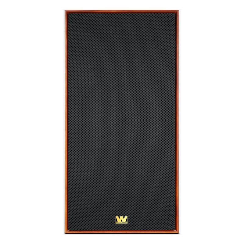 Wharfedale Super Linton en caoba, frontal con rejilla