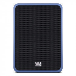Wharfedale Denton 1S en azul, frontal con rejilla