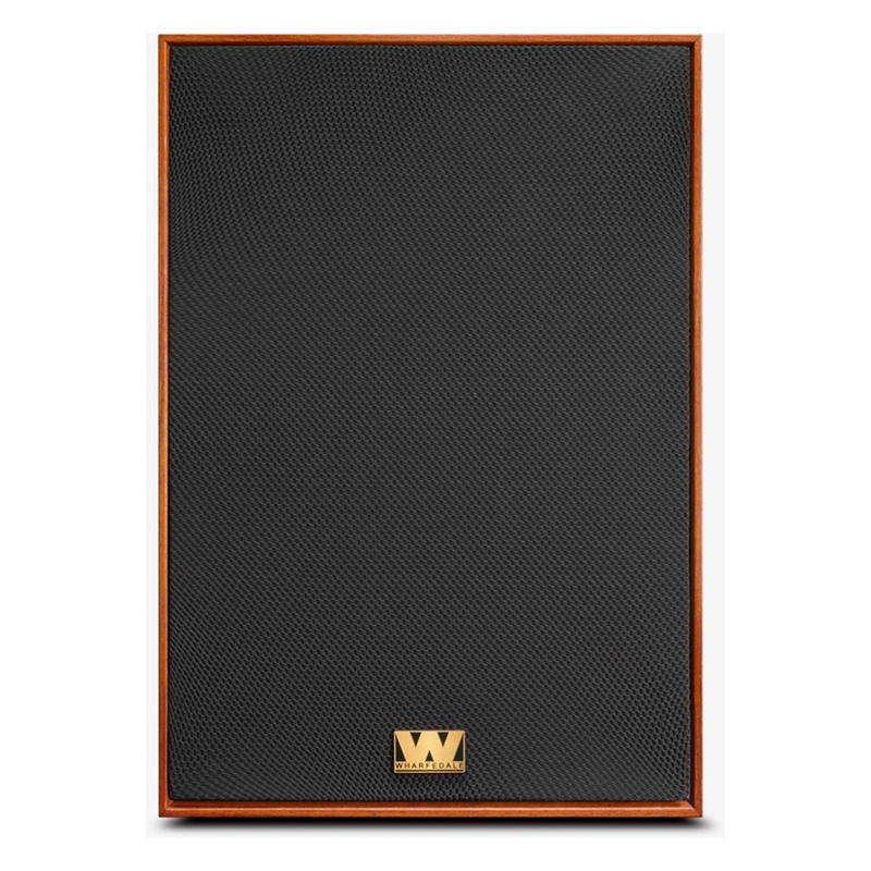 Wharfedale Super Denton en caoba, frontal con rejilla