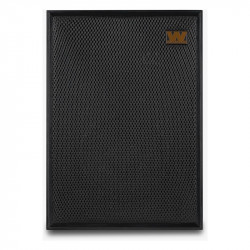 Wharfedale Denton 85th Anniversary en negro, frontal con rejilla