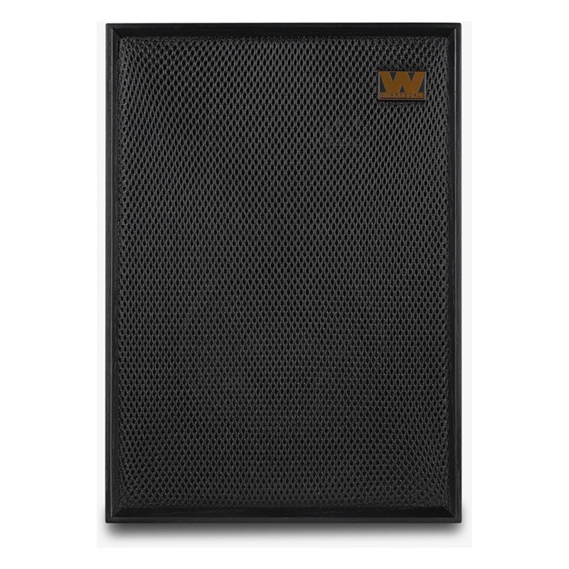 Wharfedale Denton 85th Anniversary en negro, frontal con rejilla