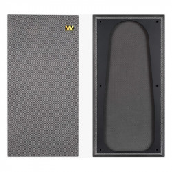 Rejilla Wharfedale Vintage Grey para Linton, frente y dorso