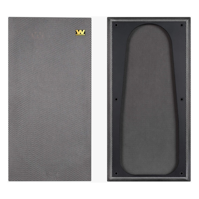 Rejilla Wharfedale Vintage Grey para Linton, frente y dorso
