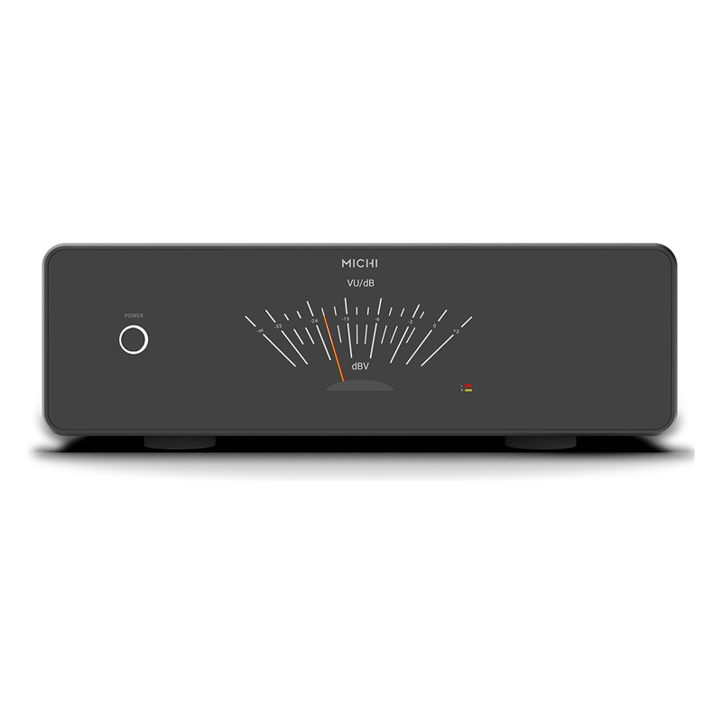 Rotel Michi S430, frontal negro
