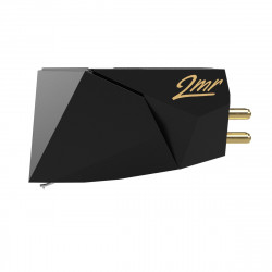 Ortofon 2MR Black, vista lateral izquierda con el cuerpo de perfil bajo