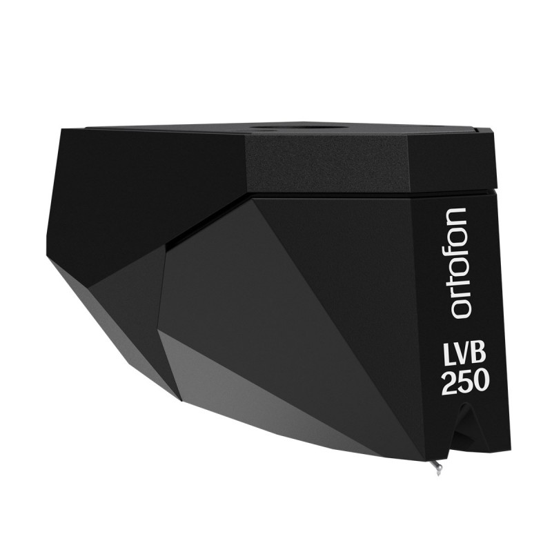 Ortofon 2M Black LVB 250, vista en ángulo desde la derecha