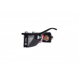 Ortofon 2M Black LVB 250 Premounted en el portacápsulas SH-4, lado izquierdo