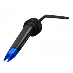 Ortofon Concorde Music Blue, vista lateral izquierda en ángulo