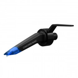 Ortofon Concorde Music Blue, perfil izquierdo en ángulo