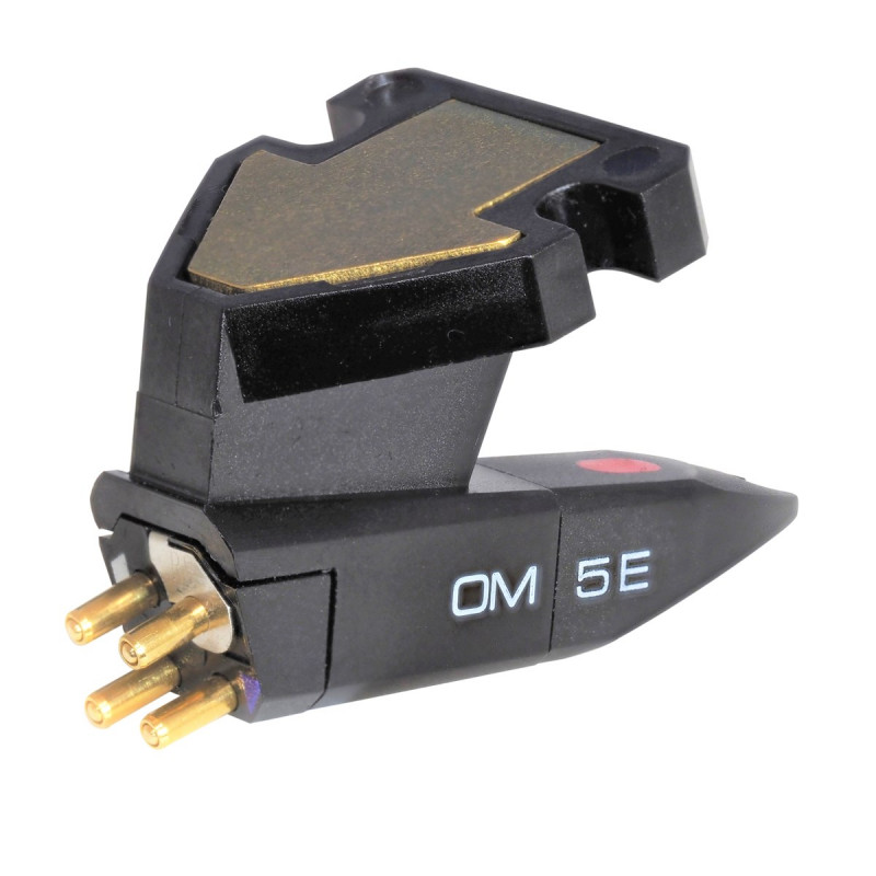 Ortofon OM 5E, terminales de conexión traseros